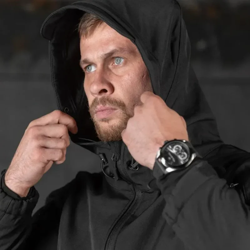 Куртка Softshell Silver Knight Windstoper чорна - Зображення 6