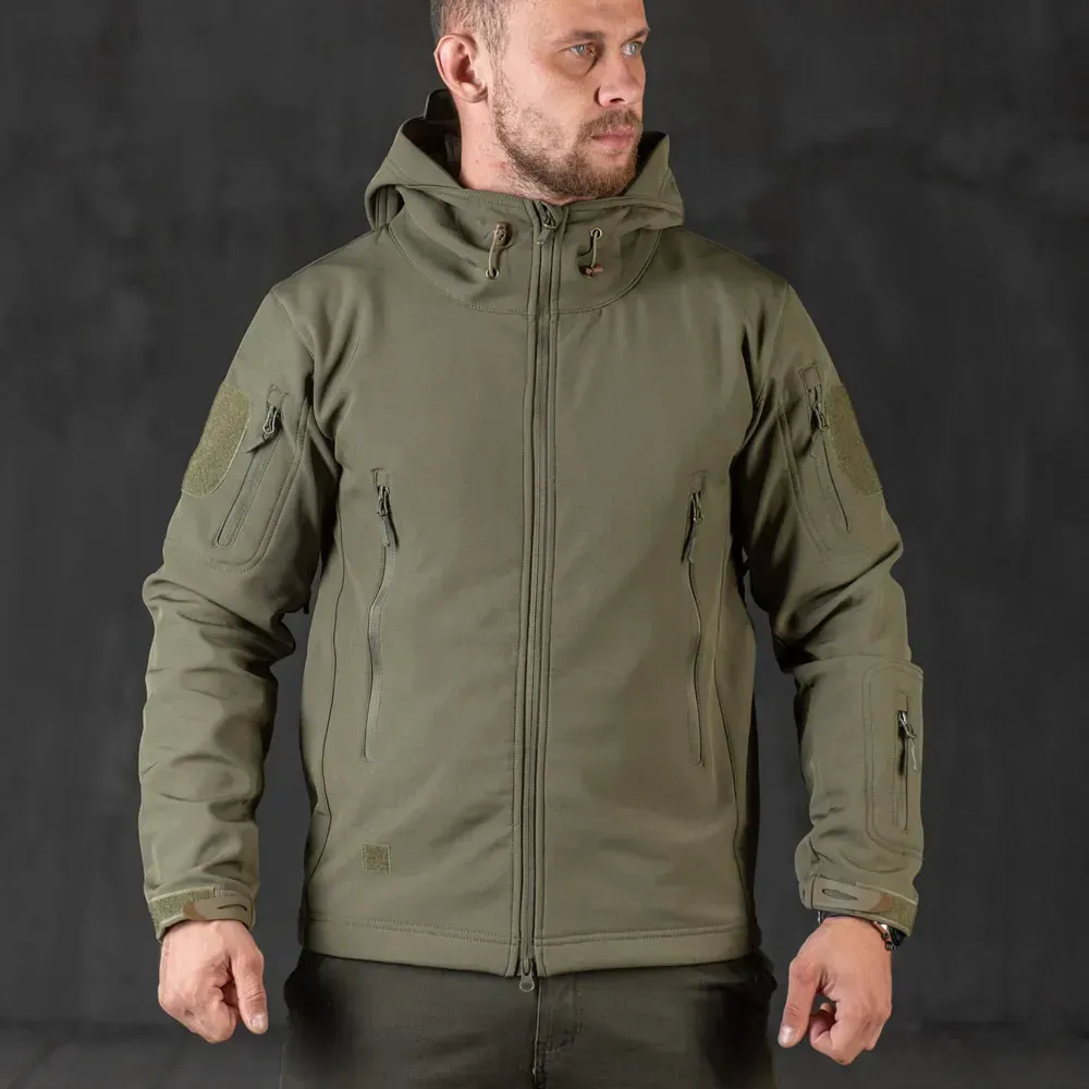 Куртка Softshell Silver Knight Windstoper олива