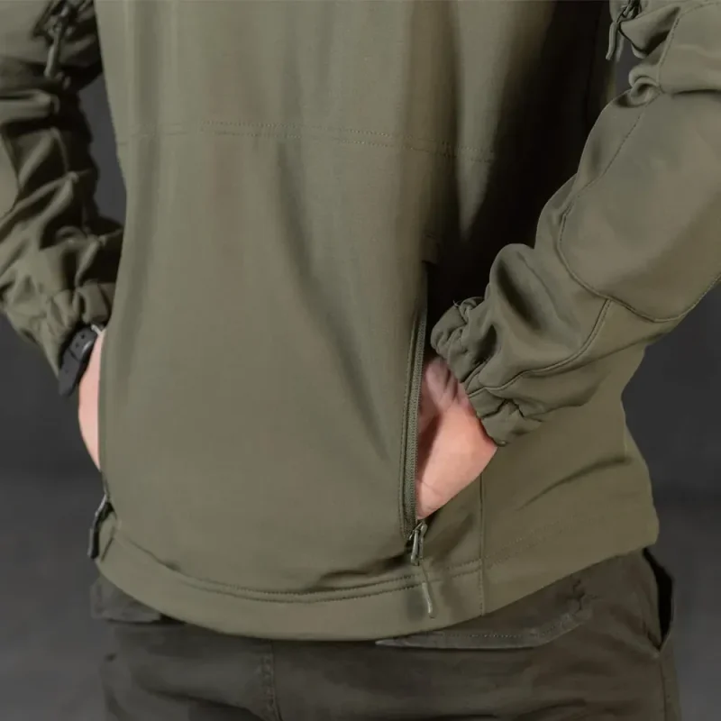 Куртка Softshell Silver Knight Windstoper олива - Зображення 3