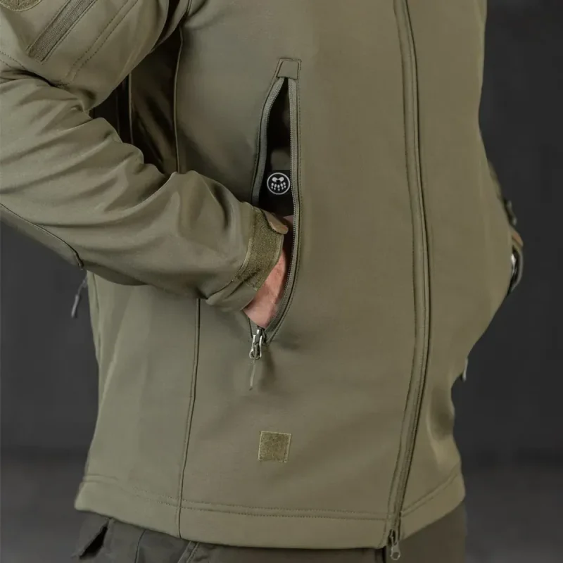Куртка Softshell Silver Knight Windstoper олива - Зображення 6