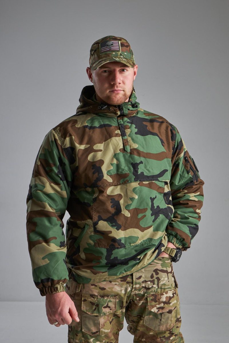 Куртка Mil-Tec Winter Combat Anorak - Woodland британка - Зображення 3