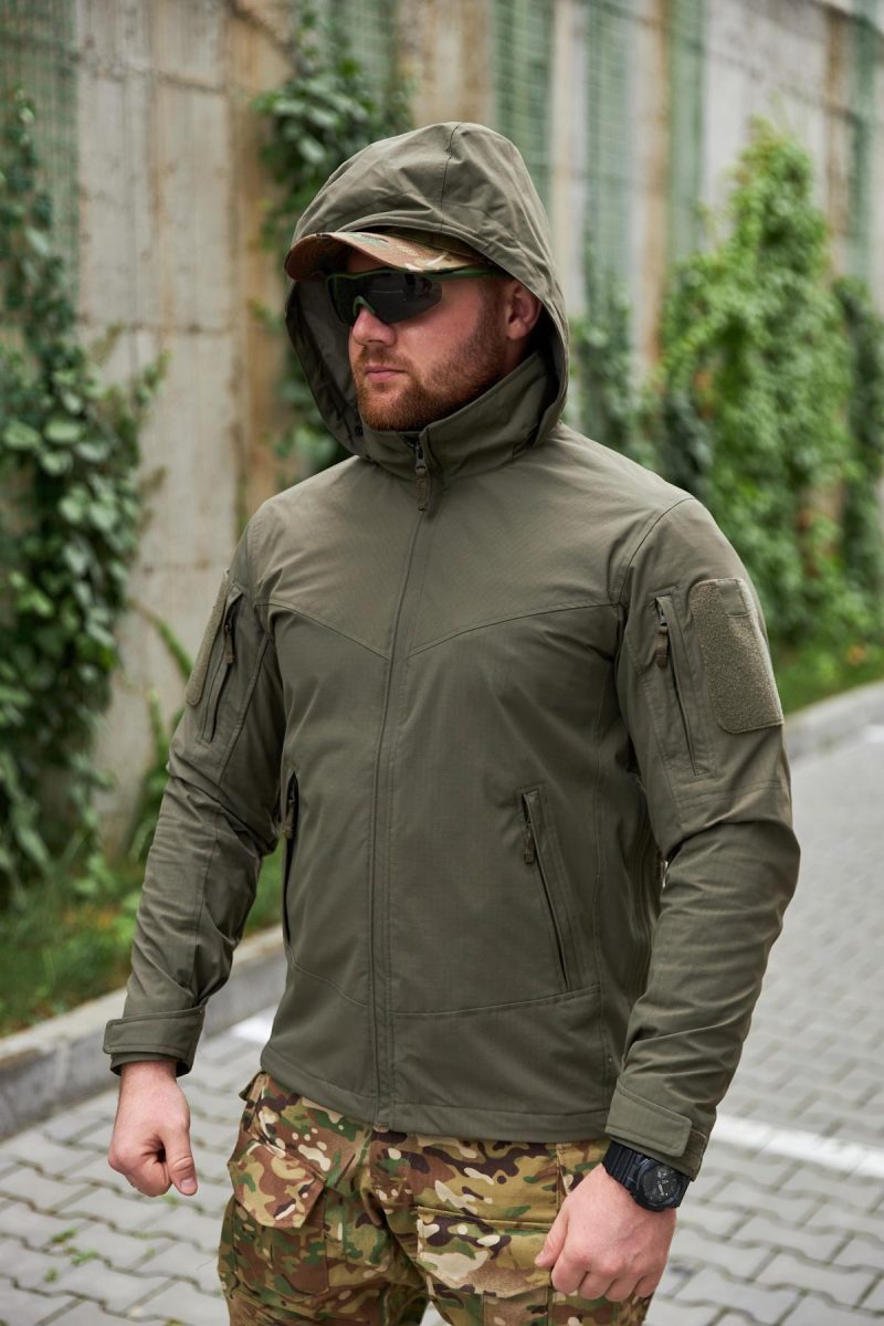 Куртка демісезонна YINREN Delta Eagle Gen 3, Olive (оливковий) - Зображення 15