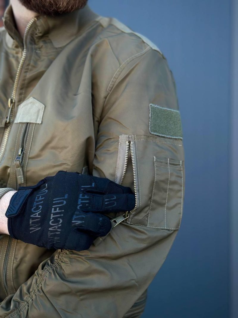 Тактична військова демісезонна куртка Бомбер AIR Forces Койот - Зображення 5