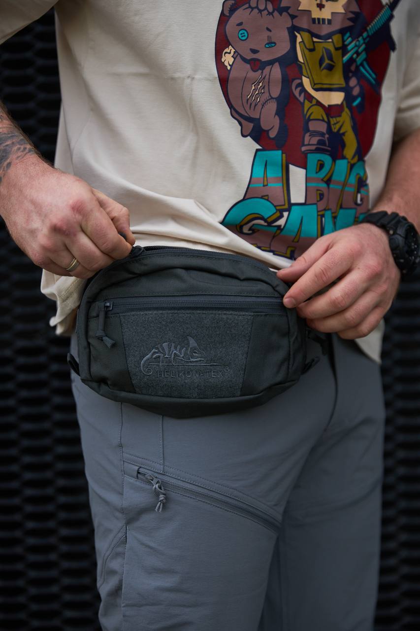 Поясна сумка Helikon-Tex BANDICOOT CORDURA Shadow Grey - Зображення 4
