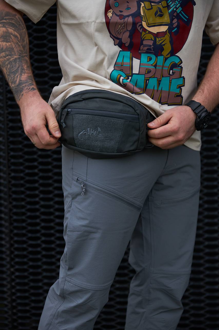 Поясна сумка Helikon-Tex BANDICOOT CORDURA Shadow Grey