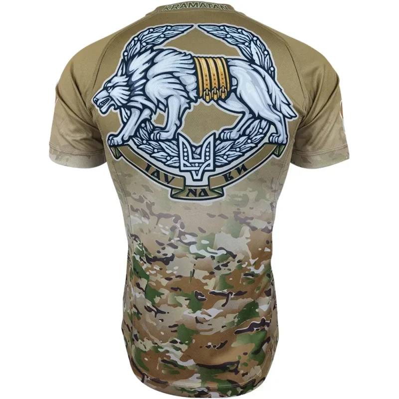 Футболка Сили Спеціальних Операцій України МС-Койот | KRAMATAN Tactical Design