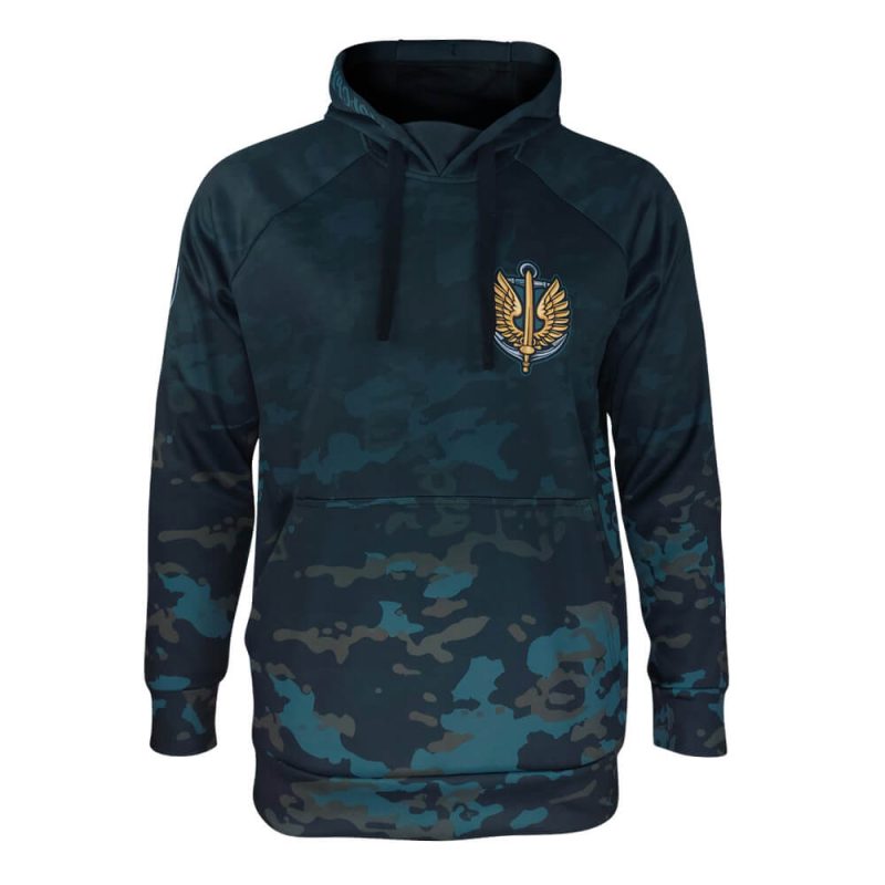 Худі МОРСЬКА ПІХОТА Dark Aqua | KRAMATAN Tactical Design - Зображення 2