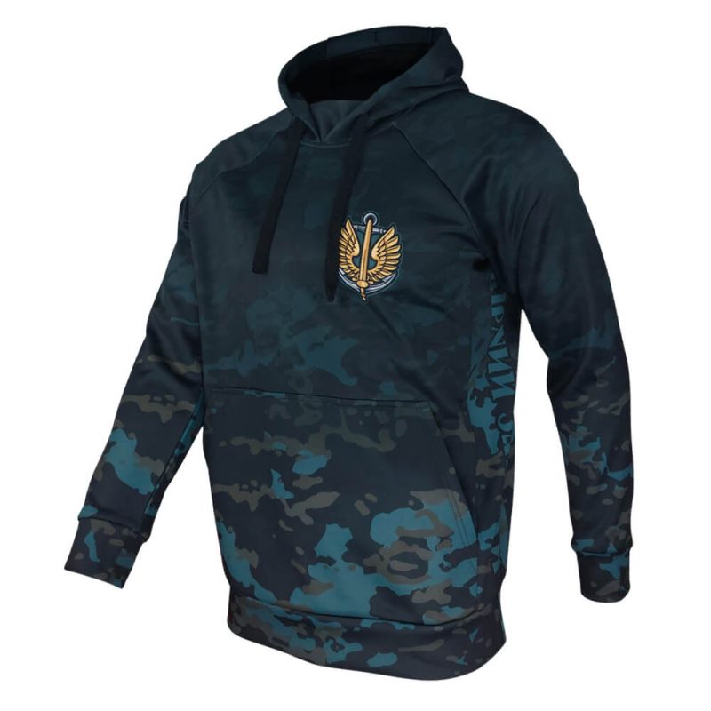 Худі МОРСЬКА ПІХОТА Dark Aqua | KRAMATAN Tactical Design - Зображення 3