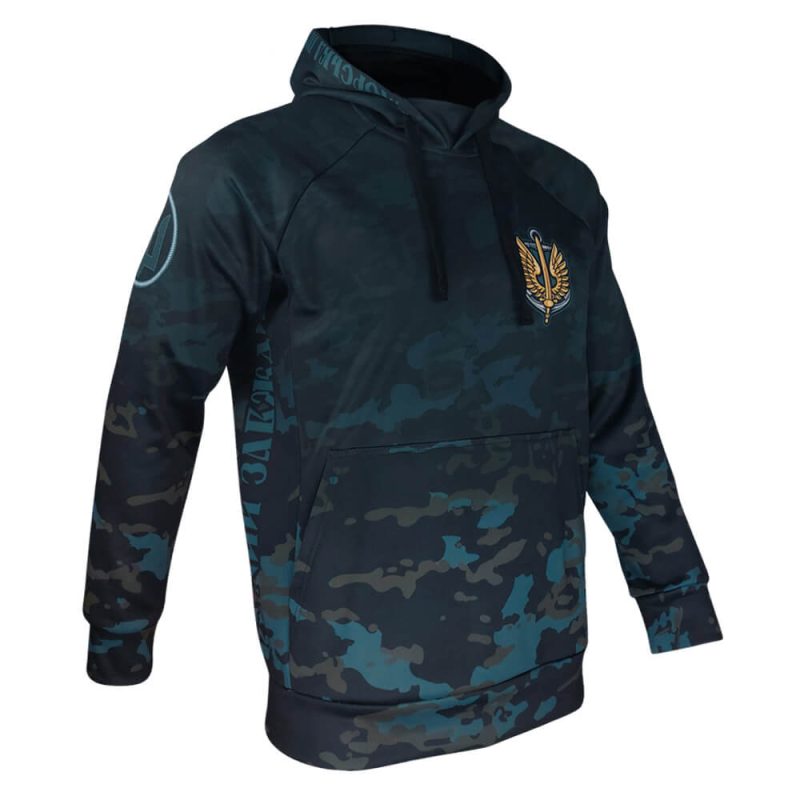 Худі МОРСЬКА ПІХОТА Dark Aqua | KRAMATAN Tactical Design - Зображення 4