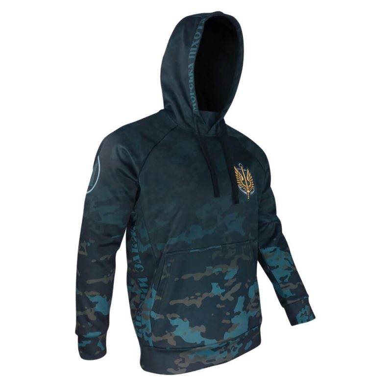 Худі МОРСЬКА ПІХОТА Dark Aqua | KRAMATAN Tactical Design - Зображення 8