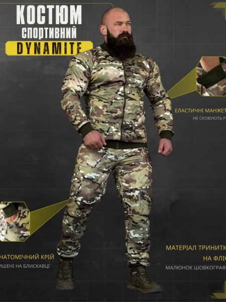 Зимовий спортивний костюм dynamite мультикам