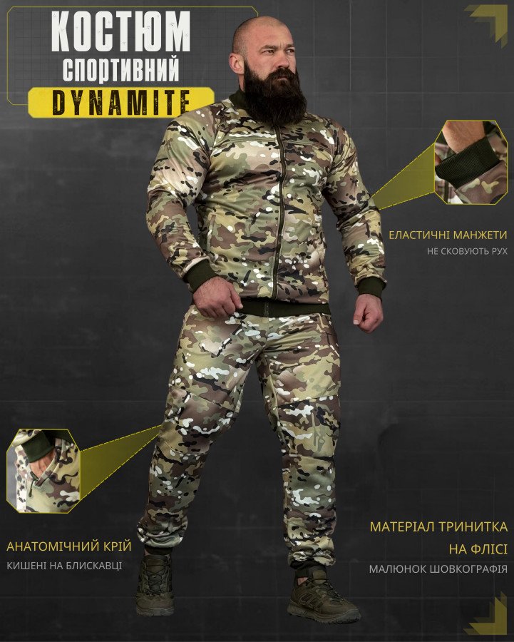 Зимовий спортивний костюм dynamite мультикам