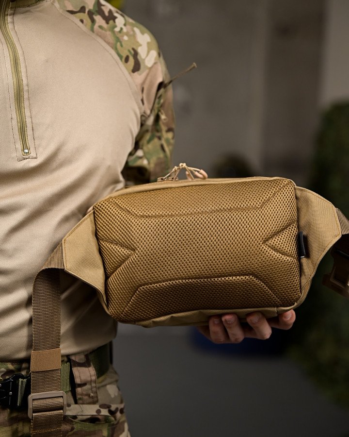 Тактичний поясний сумка laberis койот - Зображення 3