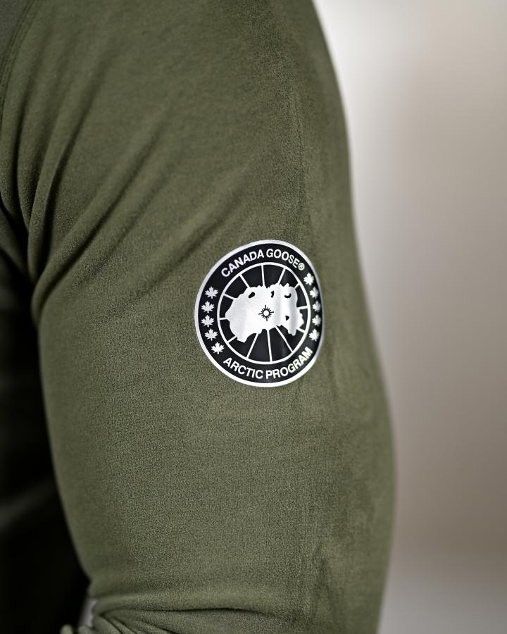 Зимова чоловіча тормобілизна canada goose олива - Зображення 6