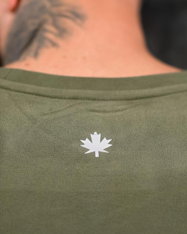 Зимова чоловіча тормобілизна canada goose олива - Зображення 2