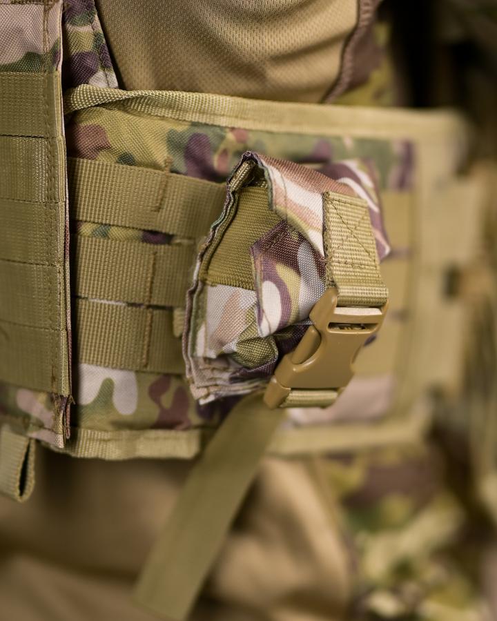 Плитоноска attack 4 точки швидкий скидання з нашивником - Зображення 5