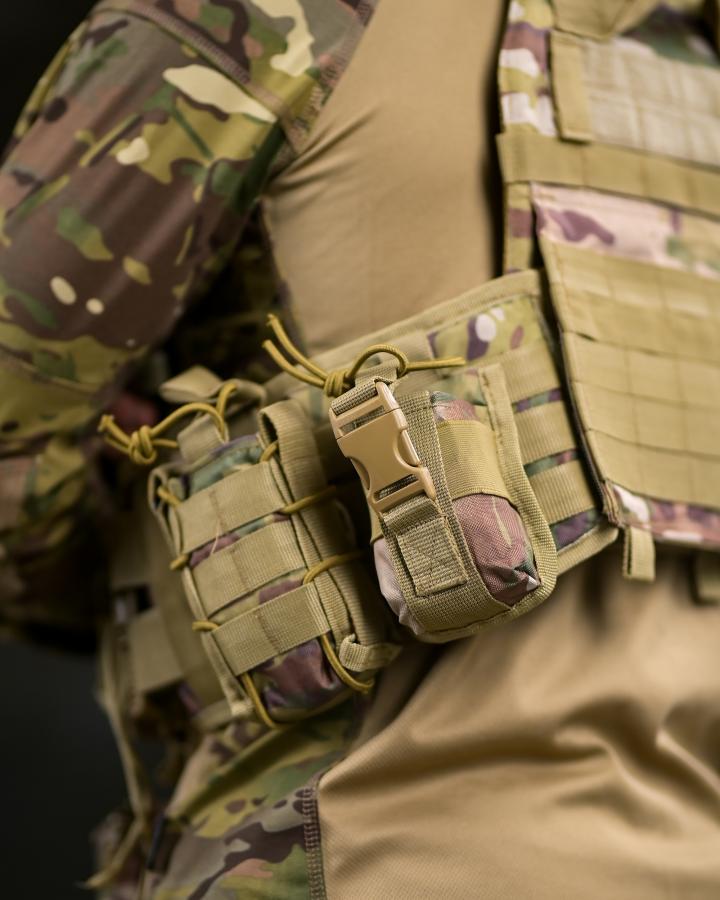 Плитоноска attack 4 точки швидкий скидання з нашивником - Зображення 4