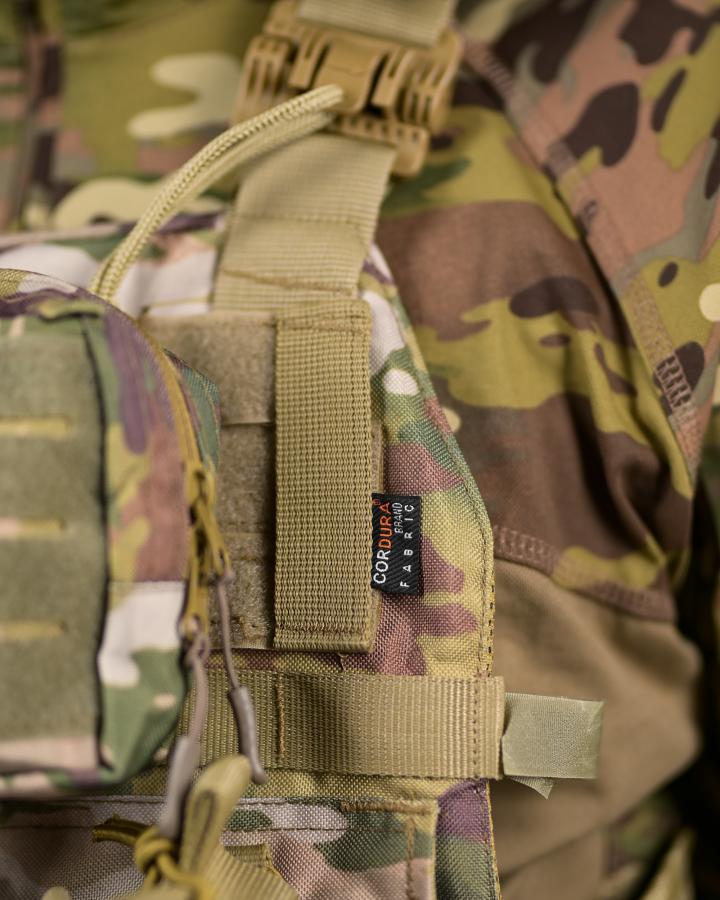 Плитоноска attack 4 точки швидкий скидання з нашивником - Зображення 2