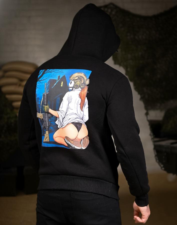 Мілітарі худі на флісі genesis girl