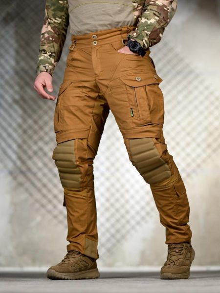 Зимові тактичні штани scorpion ocp койот