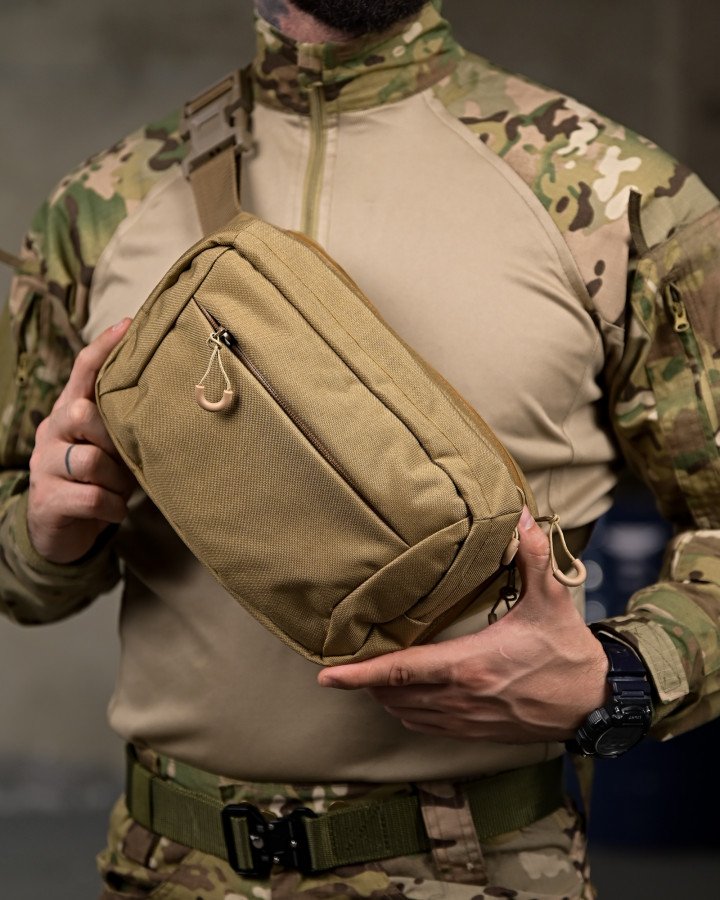 Тактичний поясний сумка laberis койот
