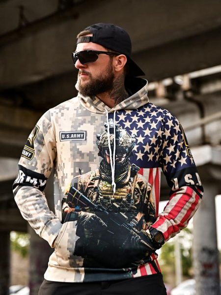 Мілітарі худі saint soldier
