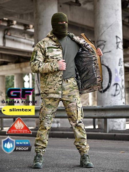 Зимовий тактичний костюм gamma gen2 мультикам