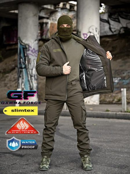 Зимовий тактичний костюм gamma gen2 олива