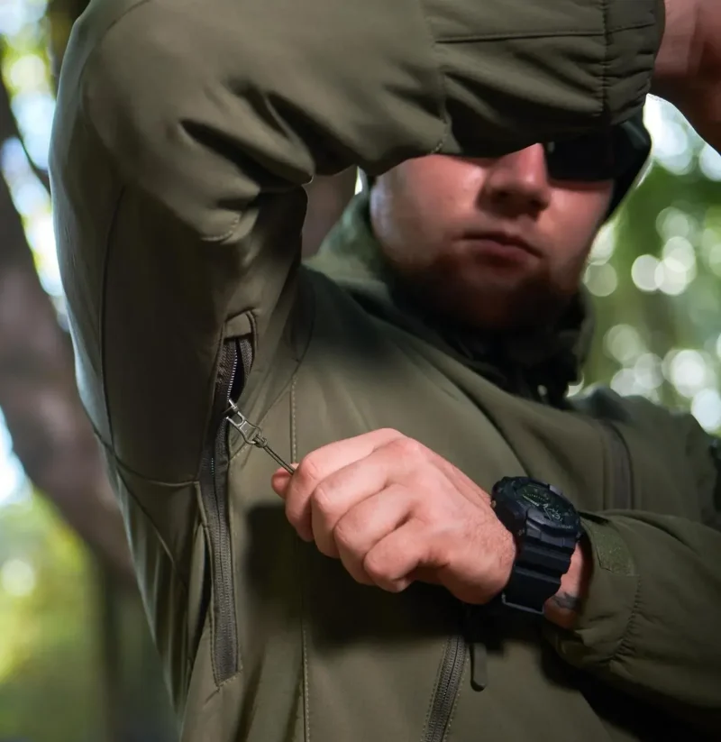 Тактичний костюм Soft Shell  Olive - Зображення 7