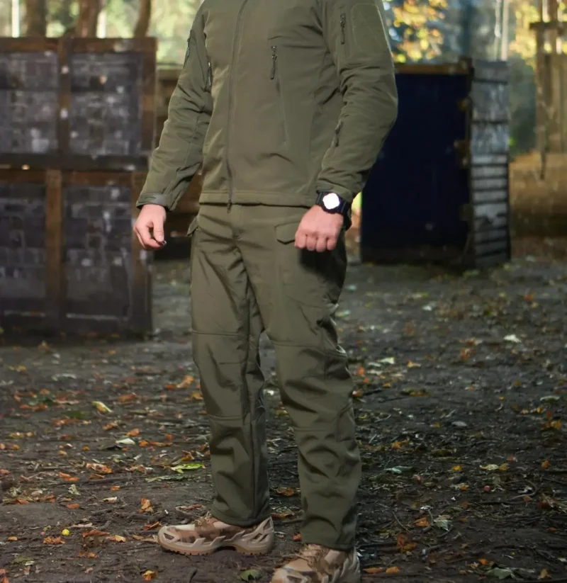Тактичний костюм Soft Shell  Olive - Зображення 10