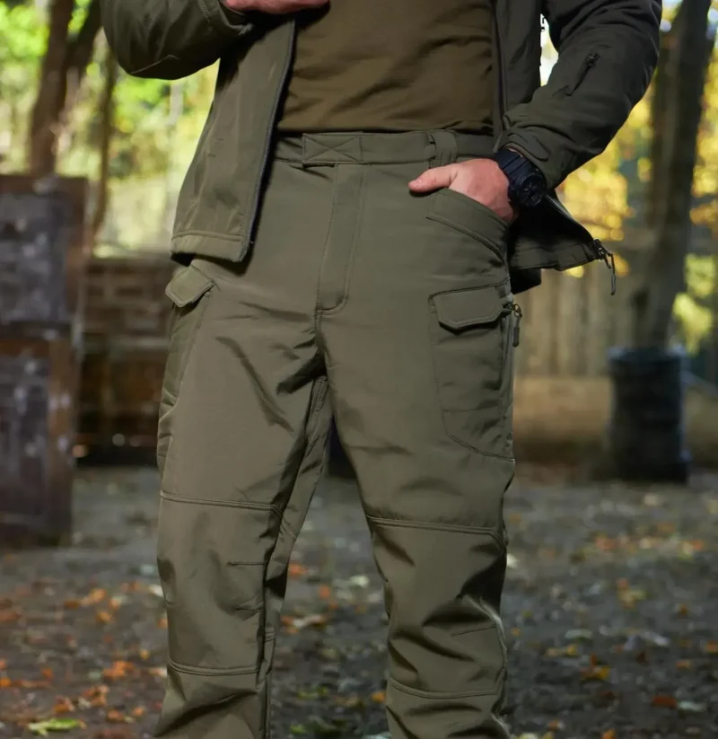 Тактичний костюм Soft Shell  Olive - Зображення 5