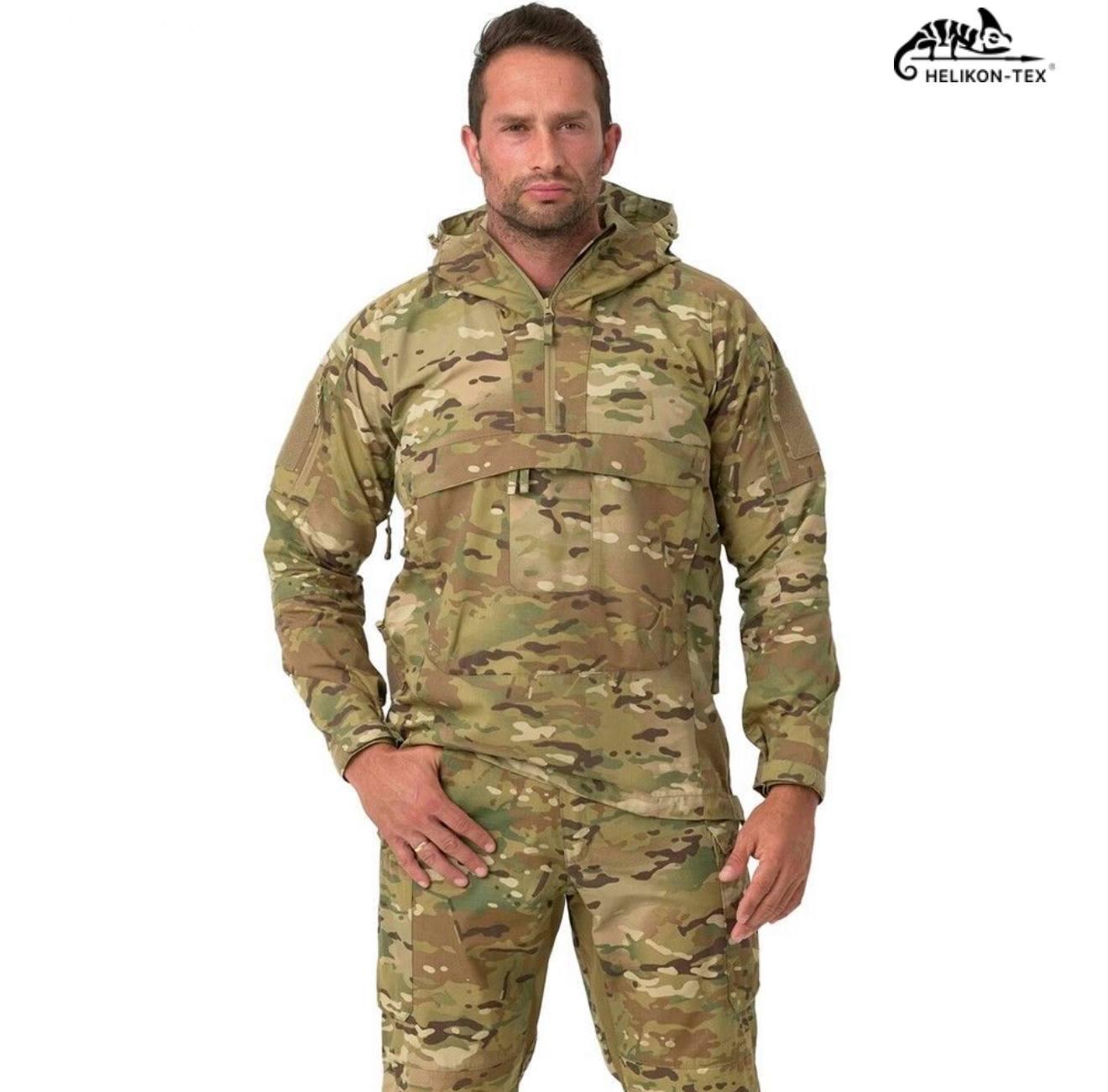 Куртка Helikon Anorak Tracer PolyCotton Rip-Stop Multicam