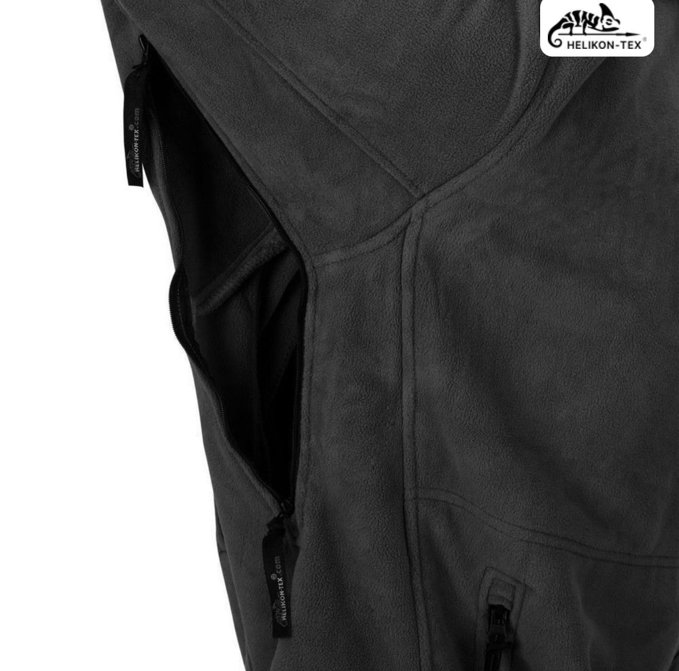 Флісова кофта Helikon Patriot Black 390 г/ M7) - Зображення 2