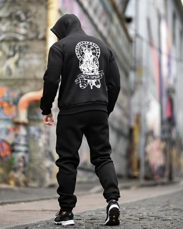 Зимовий мілітарі костюм на флісі смерть зачекає