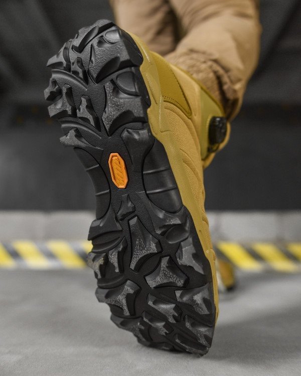 Тактичні черевики на автошнурівці койот - Зображення 3