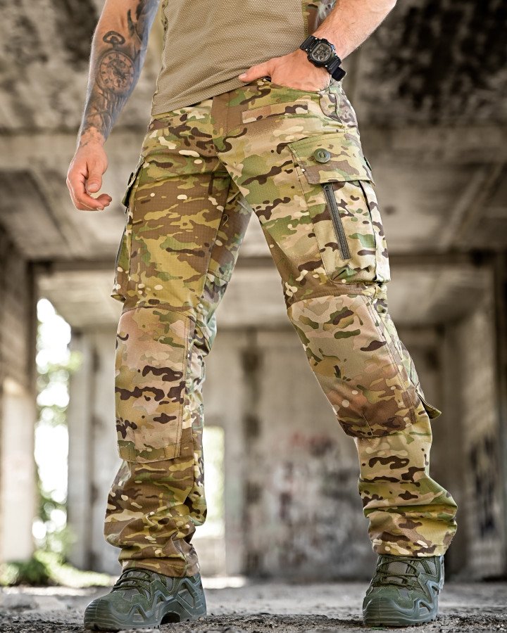 Шурмові тактичні штани agesis мультикам - Зображення 10