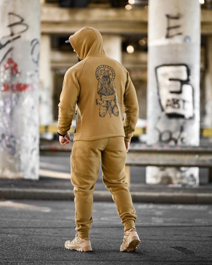 Зимовий флісовий костюм руни кайот