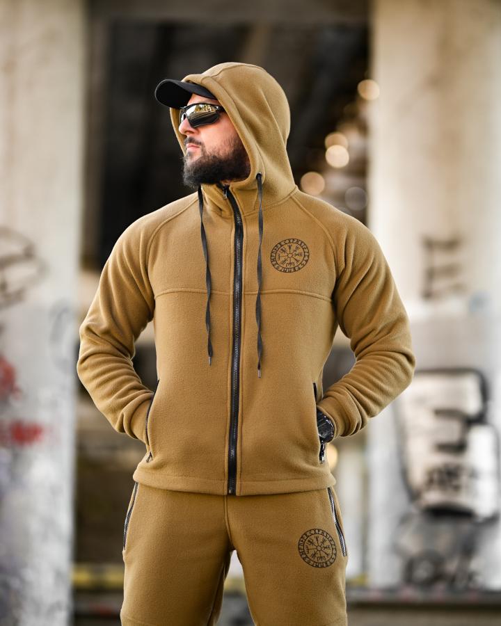 Зимовий флісовий костюм руни кайот - Зображення 3