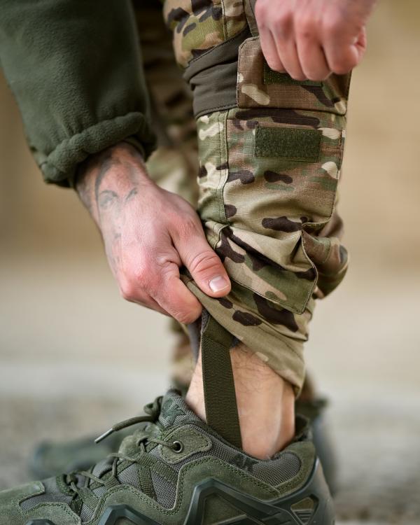 Зимові штурмові тактичні штани tomahawk tactical мультикам - Зображення 3
