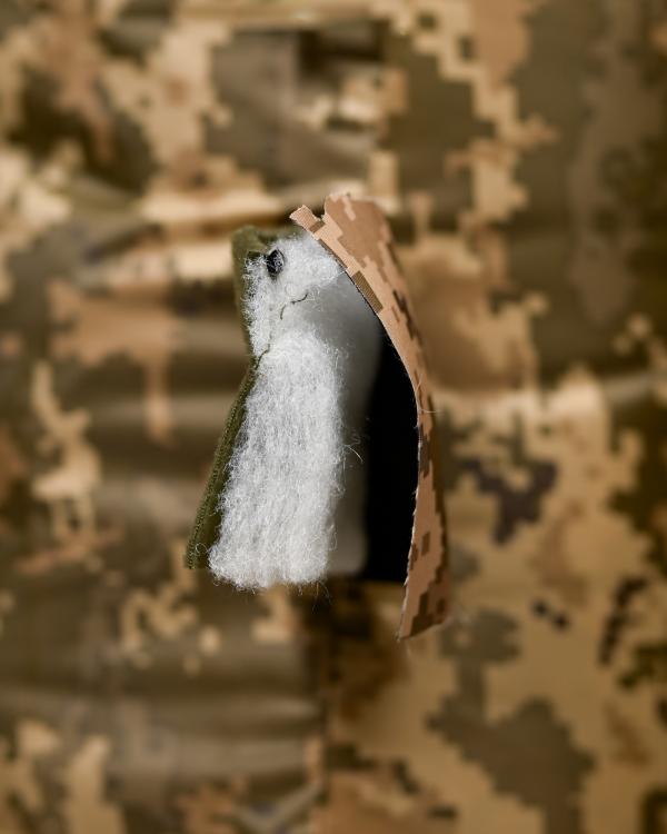 Зимовий спальник-одіяло з капюшоном тактичний -20 c° на флісі. водонепроникний піксель - Зображення 4