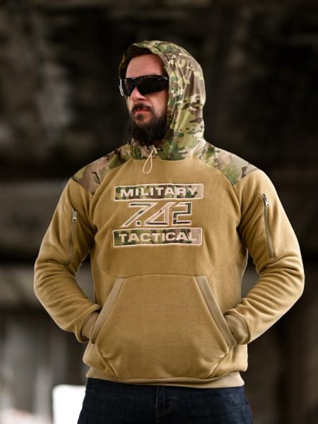 Флісова худі 7.62 military tactical