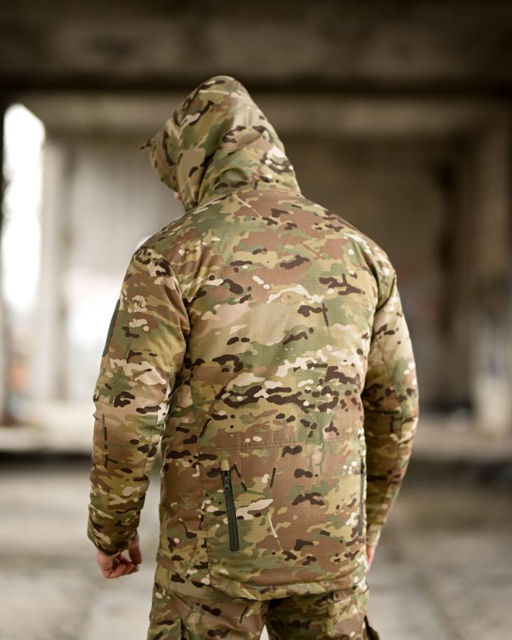 Зимова тактична куртка 7.62 omni-heat мультикамматеріал: - Зображення 4