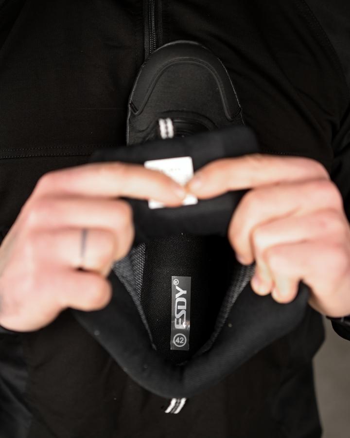 Тактичні черевики на автозав'язці чорні - Зображення 3