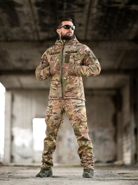Зимовий тактичний костюм pancer мультікам