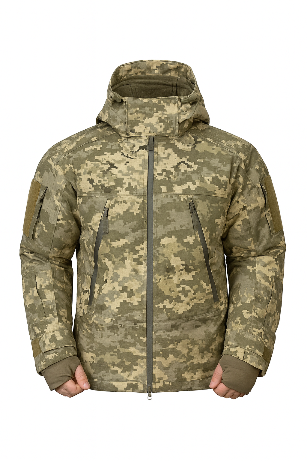 Тактична військова тепла зимова куртка Call Dragon 3.0 на Omni Heat Піксель