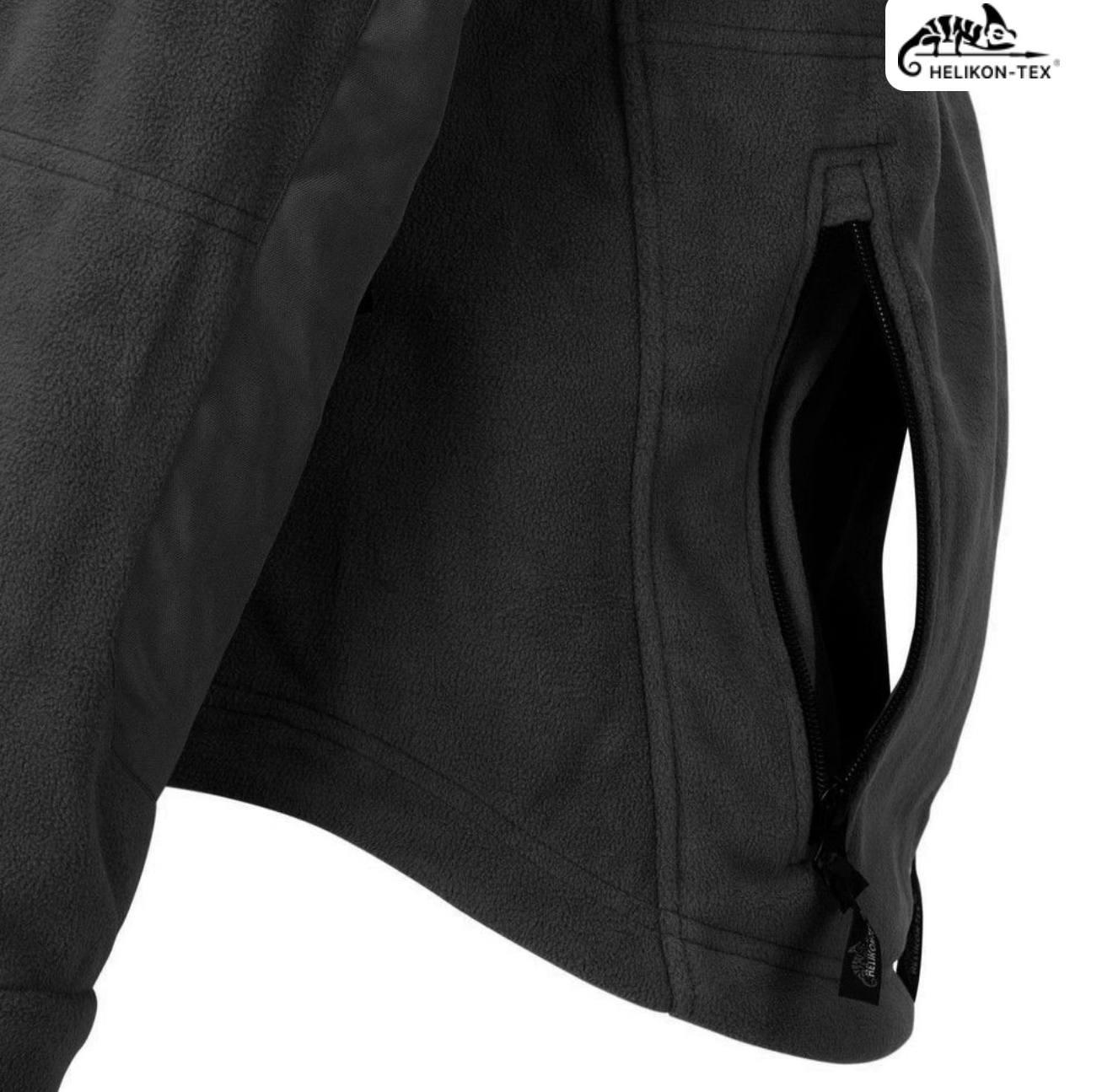 Флісова кофта Helikon Patriot Black 390 г/ M7) - Зображення 4