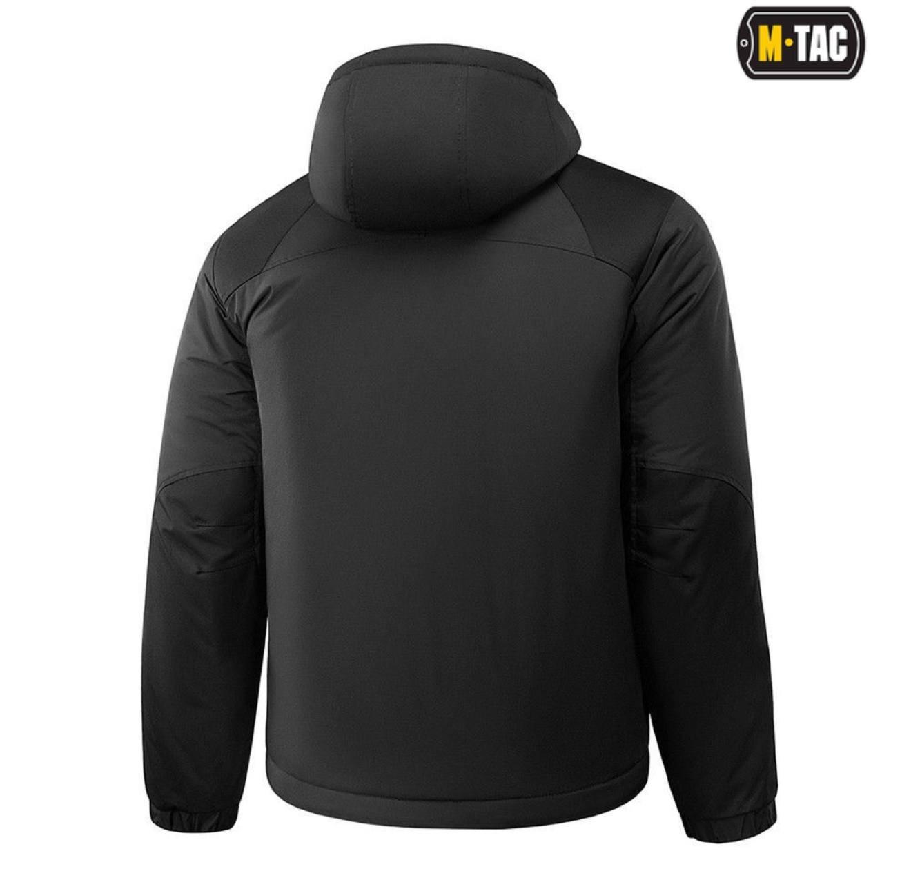 Куртка зимова M-Tac Alpha Basic Primaloft Black - Зображення 4