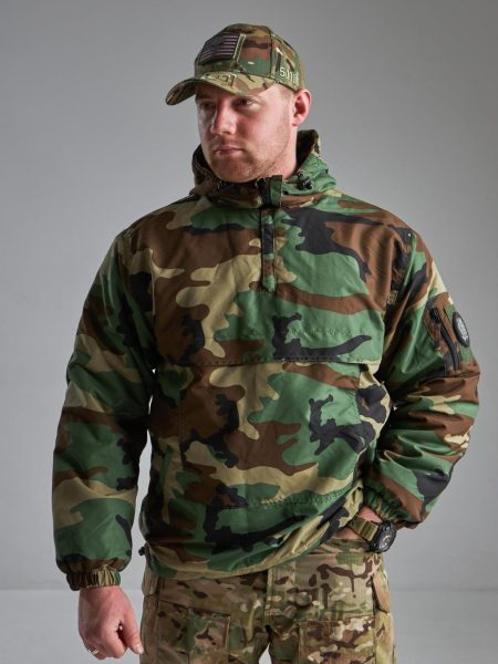 Куртка Mil-Tec Winter Combat Anorak - Woodland британка