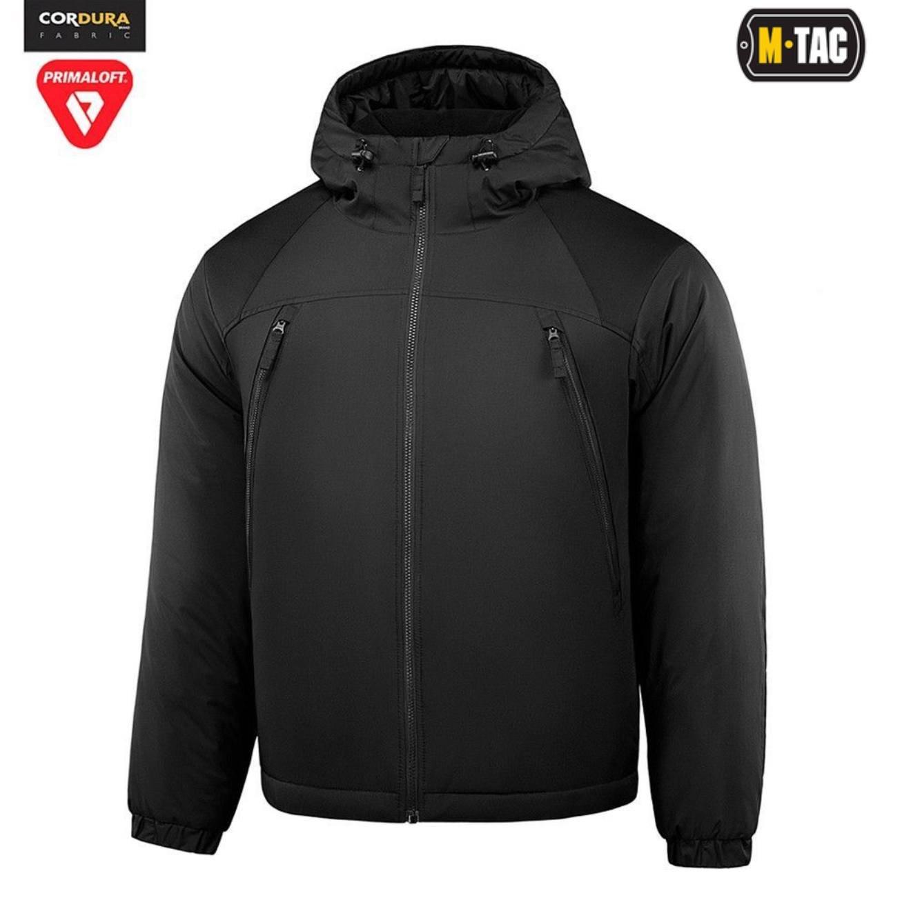 Куртка зимова M-Tac Alpha Basic Primaloft Black