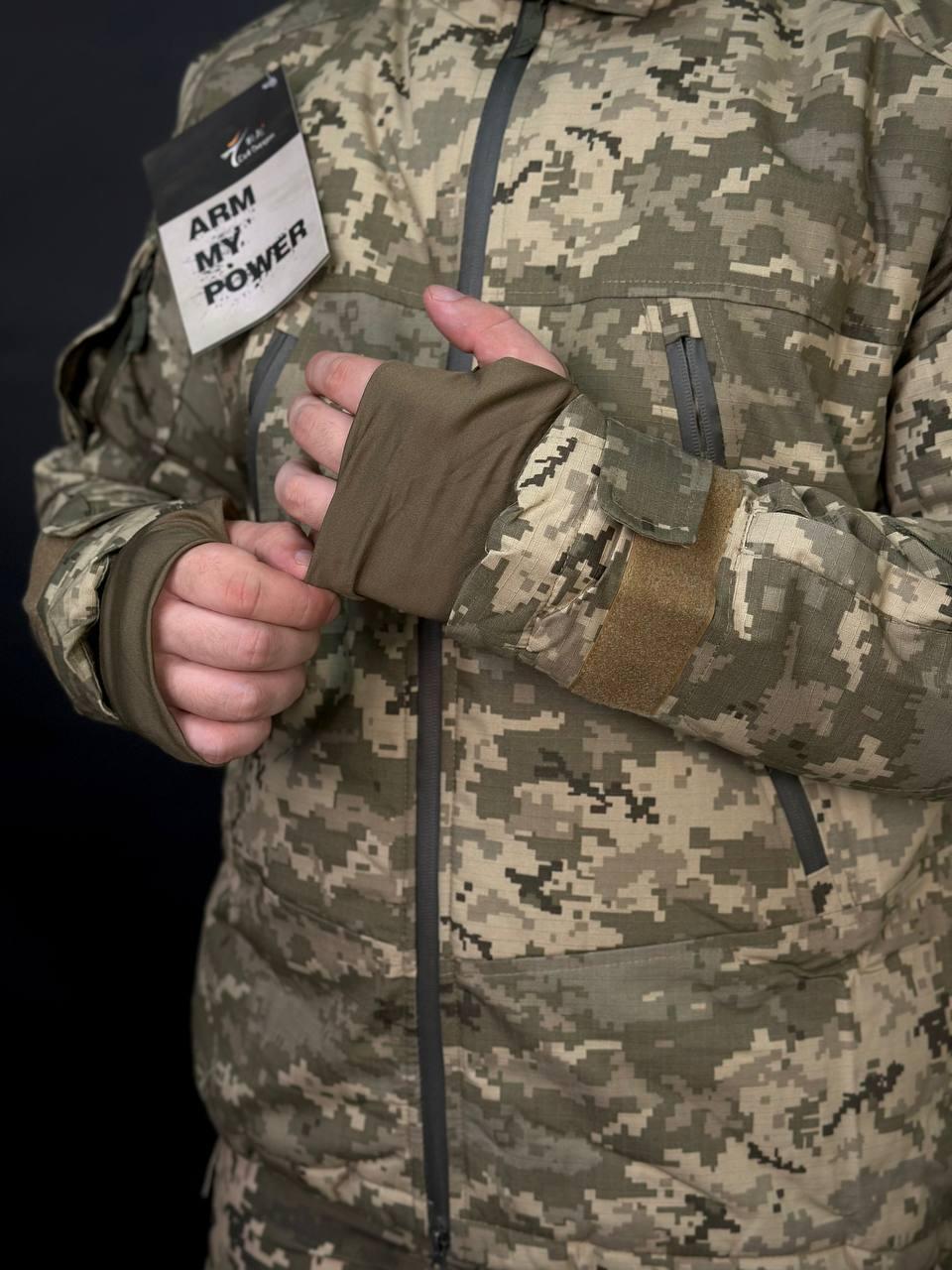 Тактична військова тепла зимова куртка Call Dragon 3.0 на Omni Heat Піксель - Зображення 9